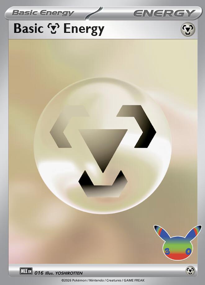 Basic Metal Energy - 016 (30th Celebration) card image