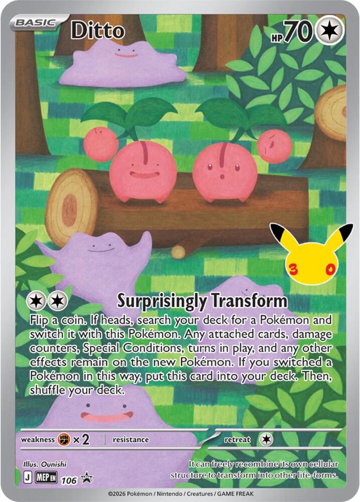 Ditto - 106 (30th Celebration) card image
