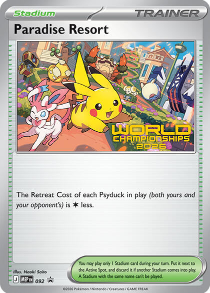 Paradise Resort - 092 (World Championships 2026) card image