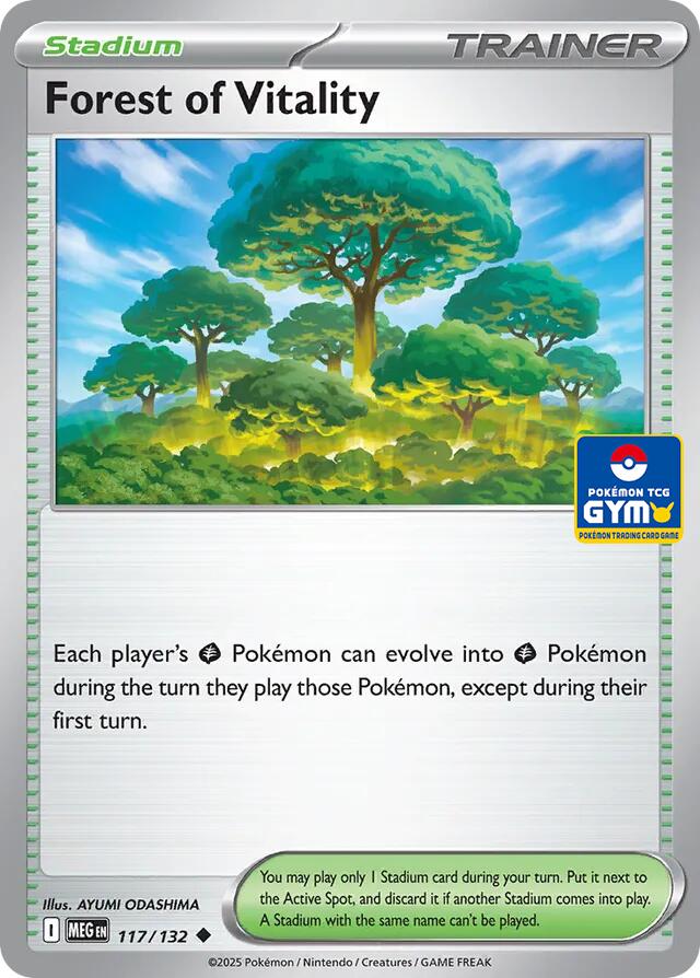 Forest of Vitality - 117/132 (GYM) card image
