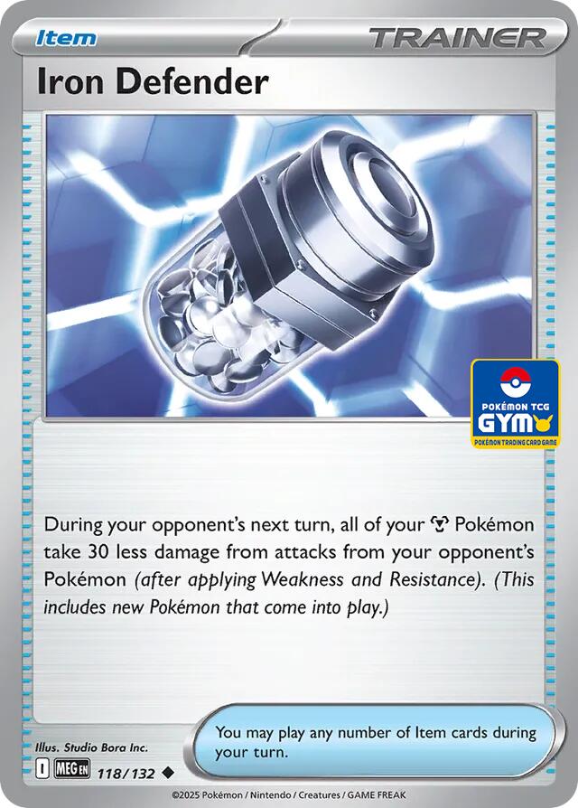 Iron Defender - 118/132 (GYM) card image