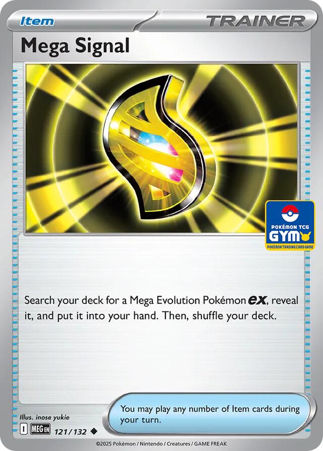 Mega Signal - 121/132 (GYM) card image