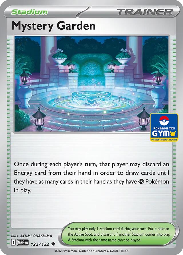 Mystery Garden - 122/132 (GYM) card image