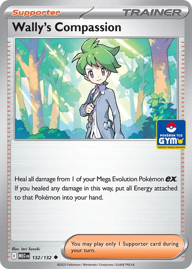 Wally's Compassion - 132/132 (GYM) card image