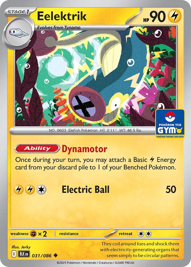 Eelektrik - 031/086 (GYM) card image