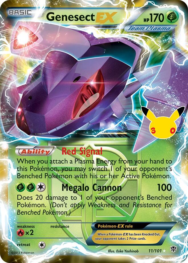 Genesect EX (Team Plasma) card image