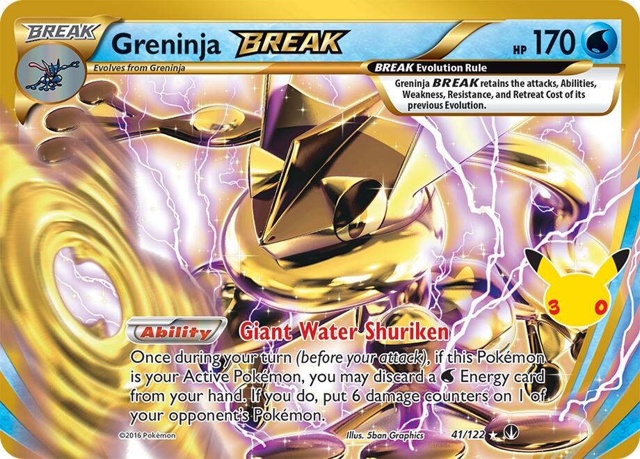 Greninja BREAK card image