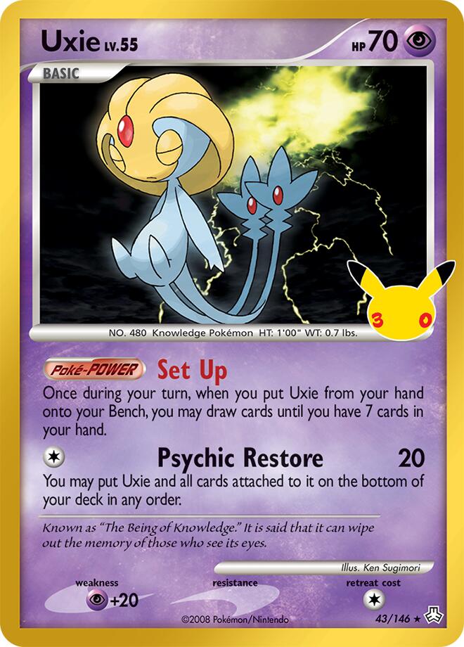 Uxie card image