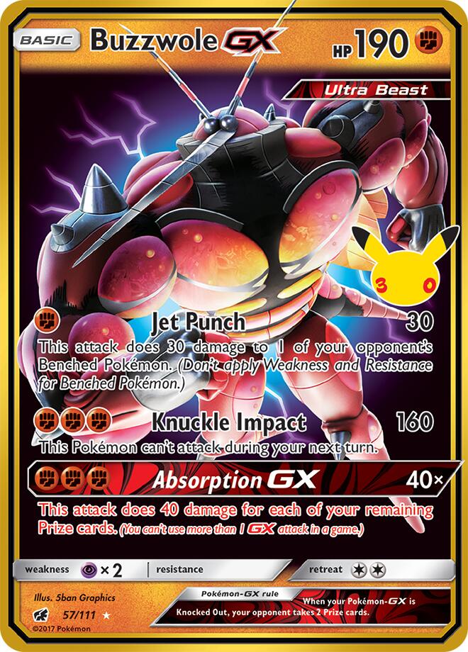 Buzzwole GX card image