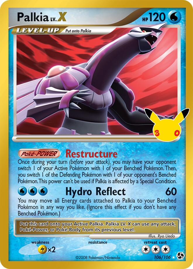 Palkia LV.X card image