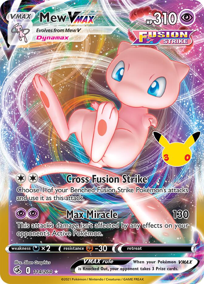 Mew VMAX card image