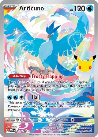 Articuno - 132/128 card image