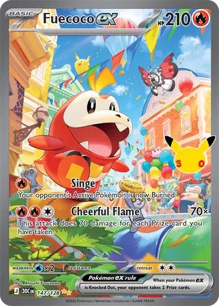 Fuecoco ex - 147/128 card image