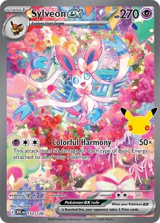 Sylveon ex - 153/128 card image