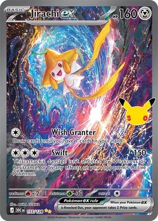 Jirachi ex - 155/128 card image