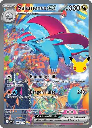 Salamence ex - 156/128 card image