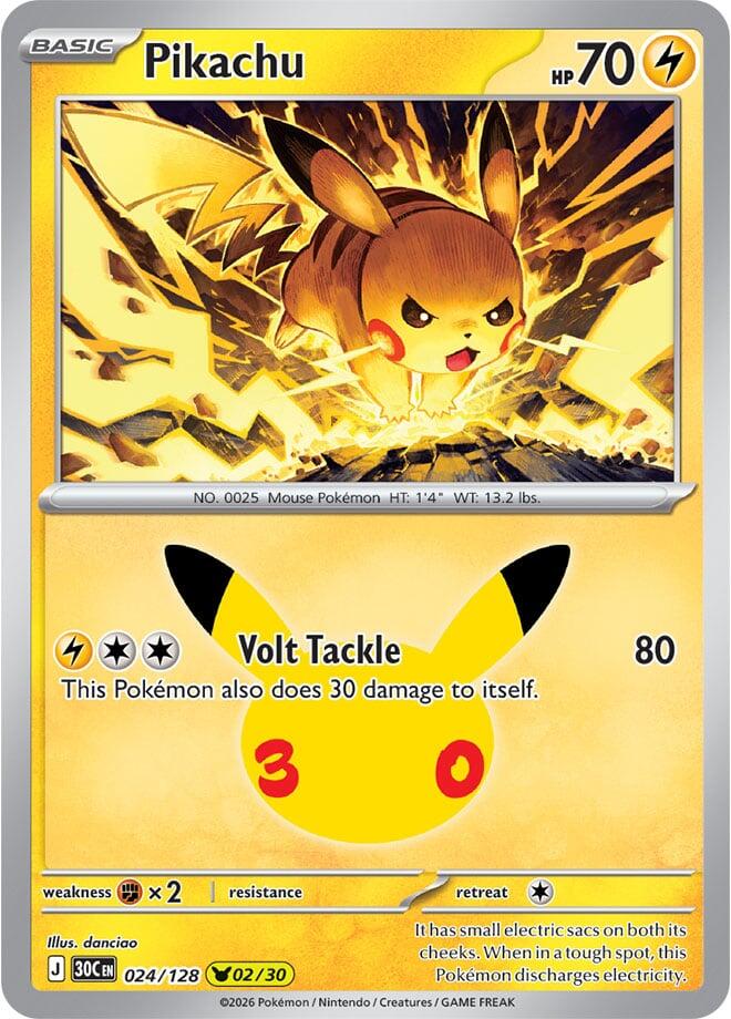 Pikachu - 024/128 card image