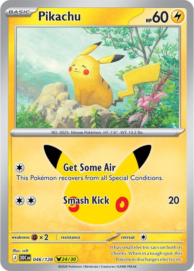 Pikachu - 046/128 card image