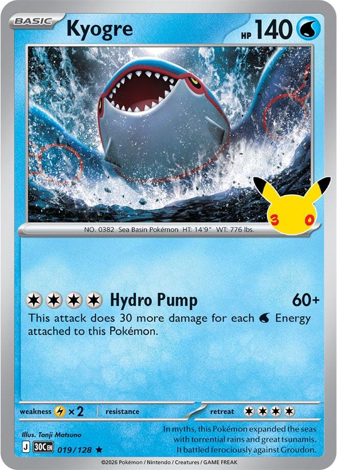 Kyogre card image