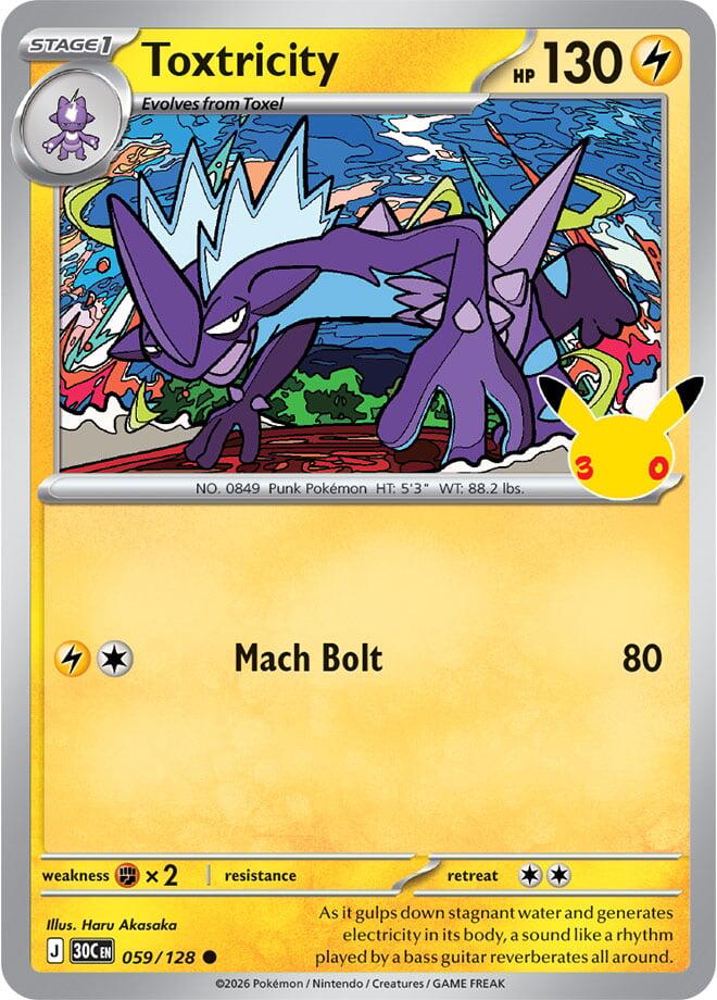 Toxtricity - 059/128 card image