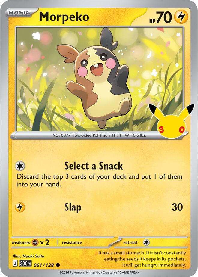 Morpeko - 061/128 card image