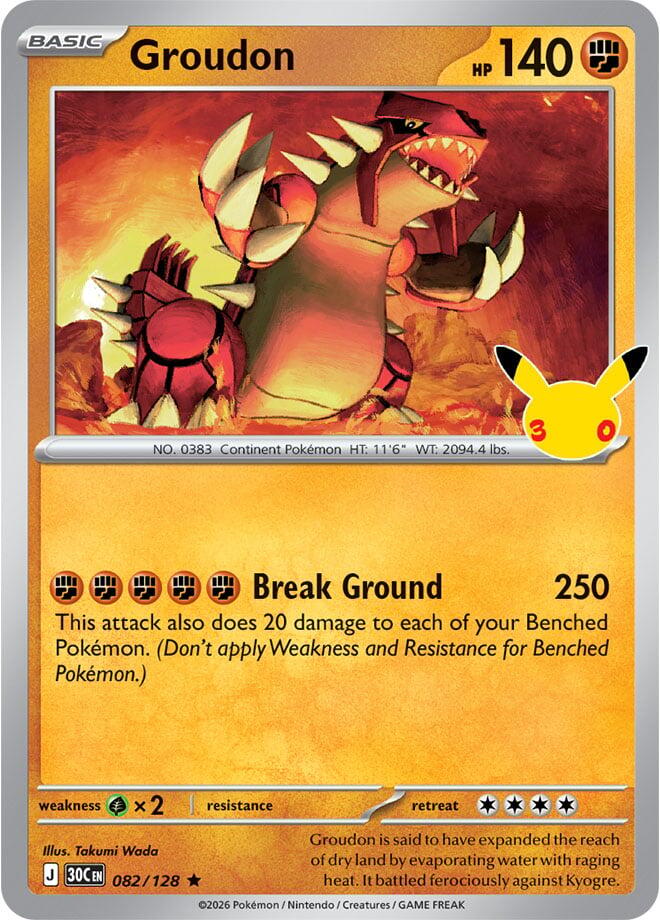 Groudon card image