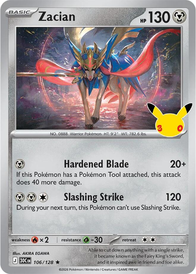 Zacian card image