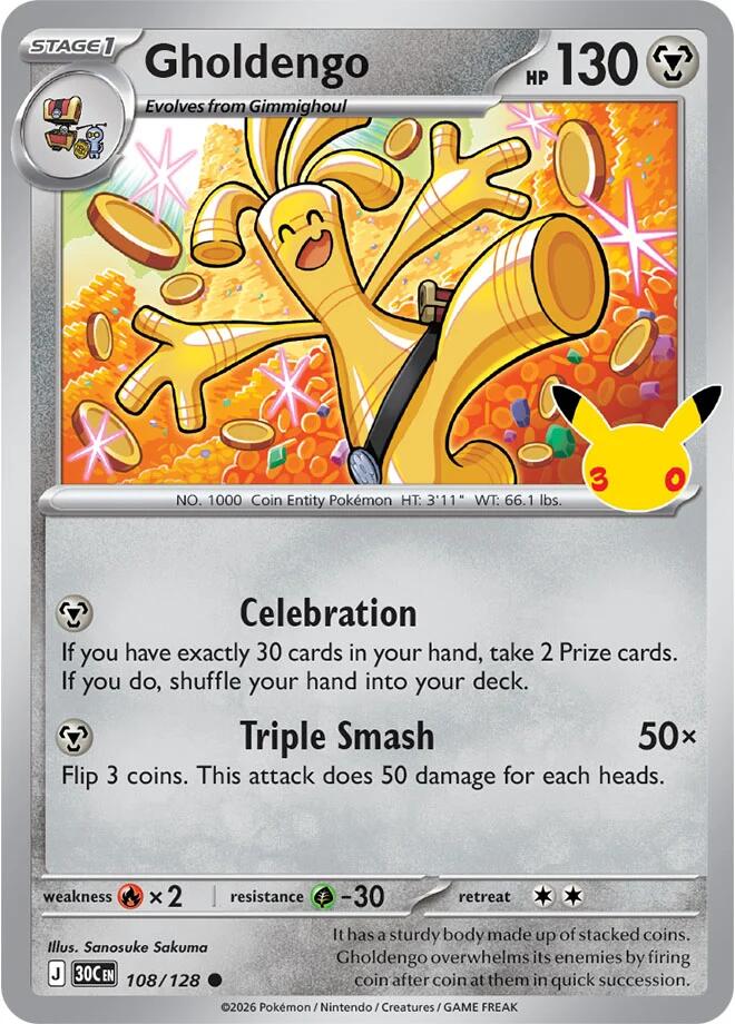 Gholdengo - 108/128 card image