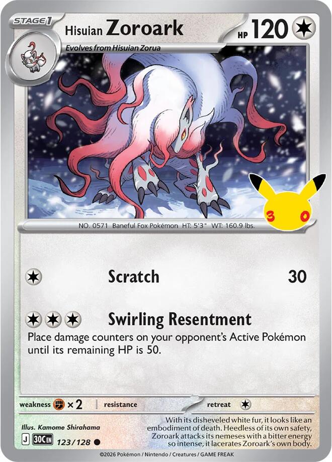 Hisuian Zoroark card image