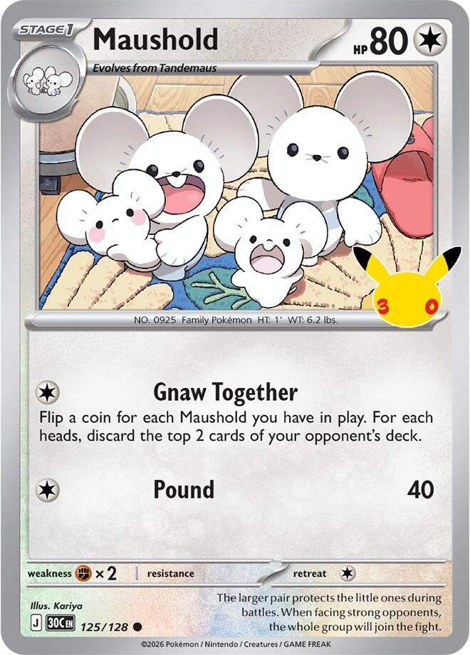 Maushold - 125/128 card image