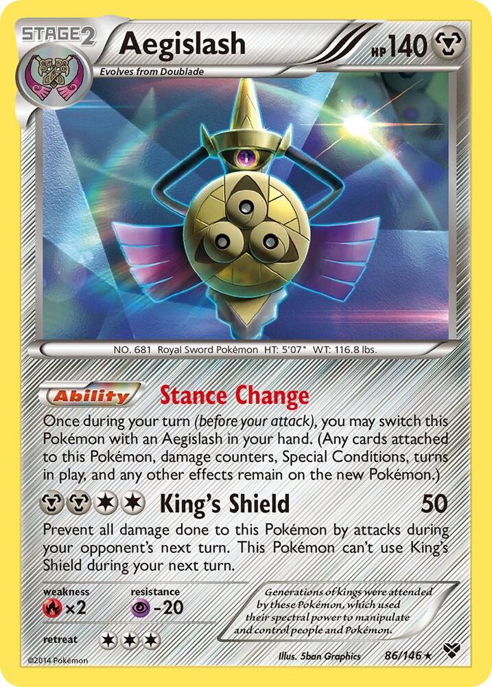 Aegislash (86) card image