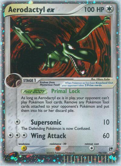Aerodactyl ex card image