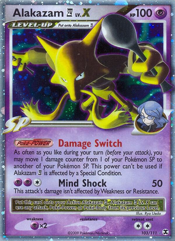 Alakazam E4 Lv.X card image