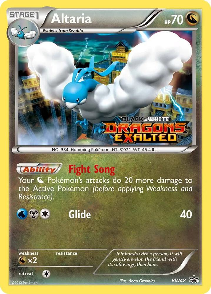 Altaria - BW48 (Prerelease) card image