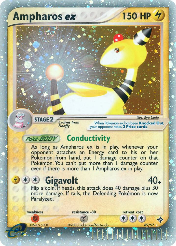 Ampharos ex card image