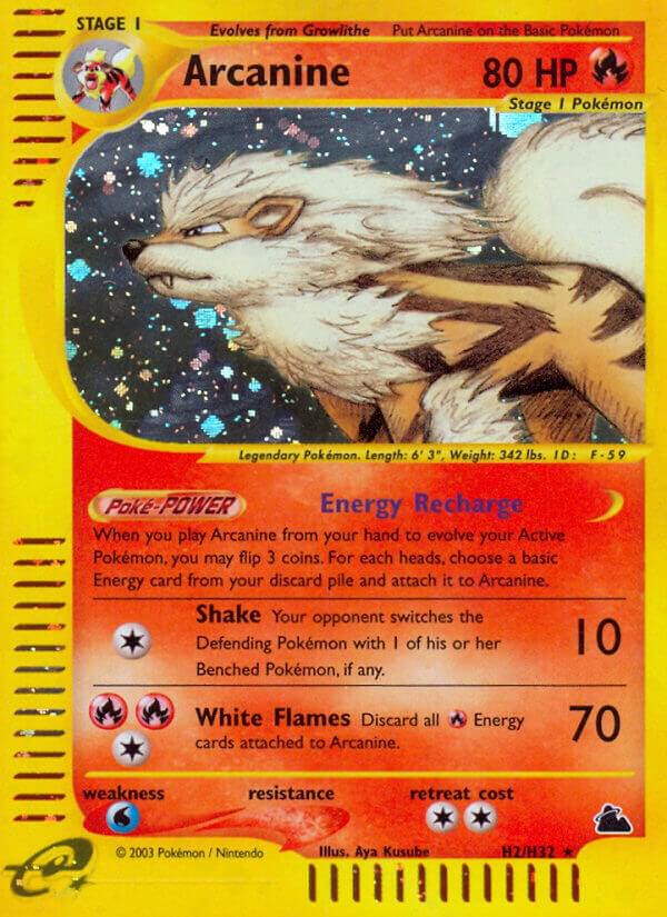 Arcanine (H2) card image