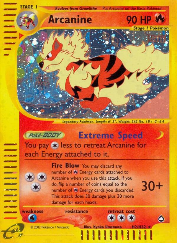 Arcanine (H2) card image