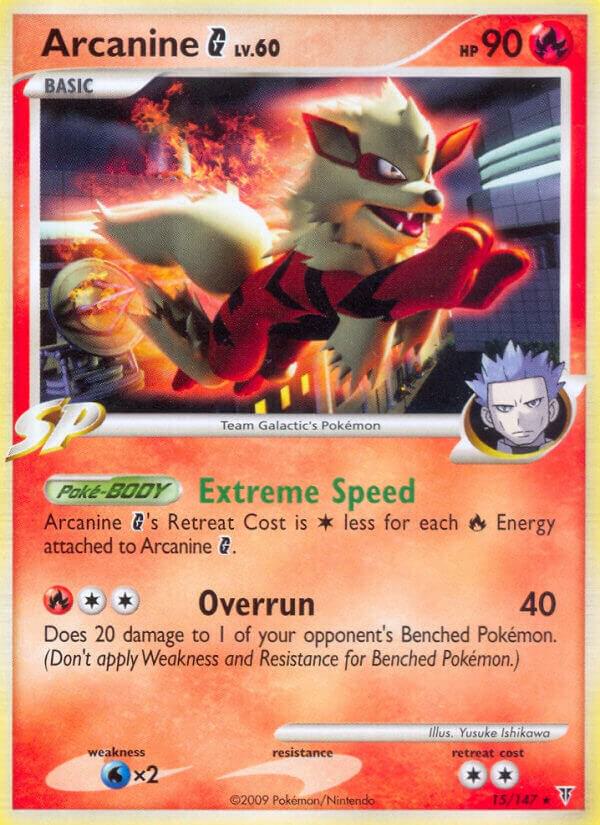 Arcanine G card image