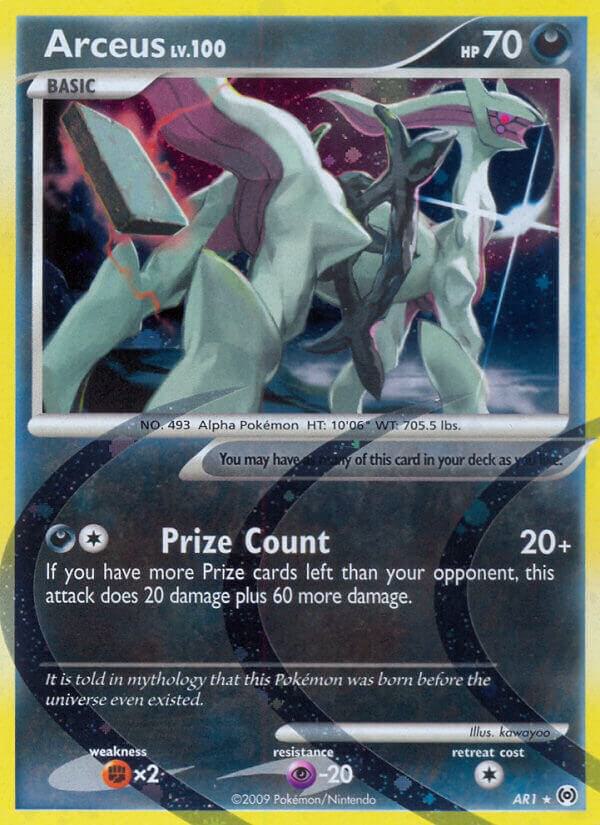 Arceus (AR1) card image