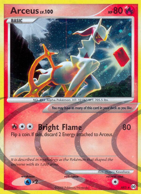 Arceus (AR3) card image