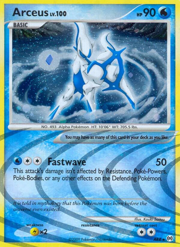Arceus (AR4) card image