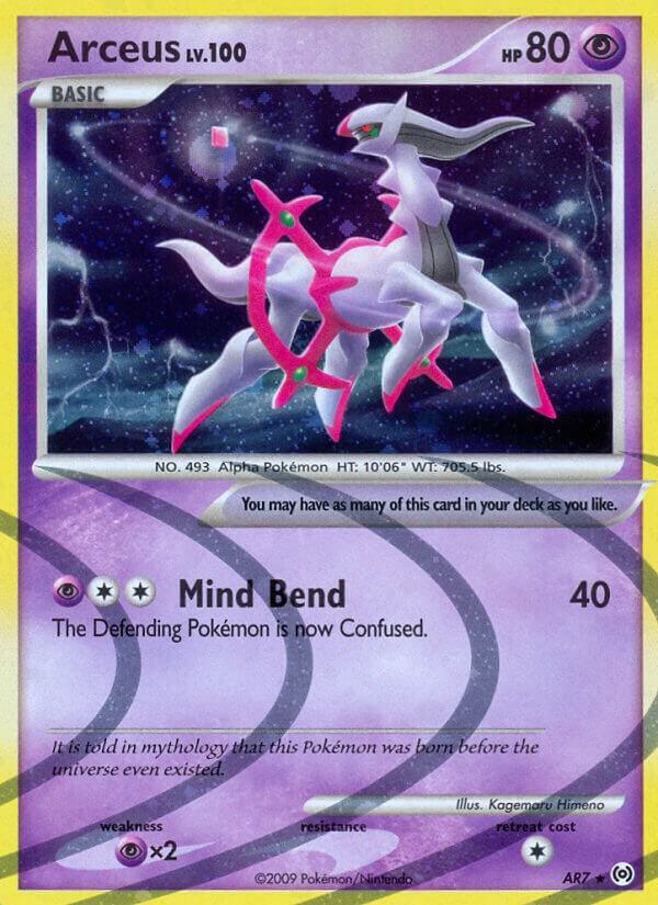 Arceus (AR7) card image