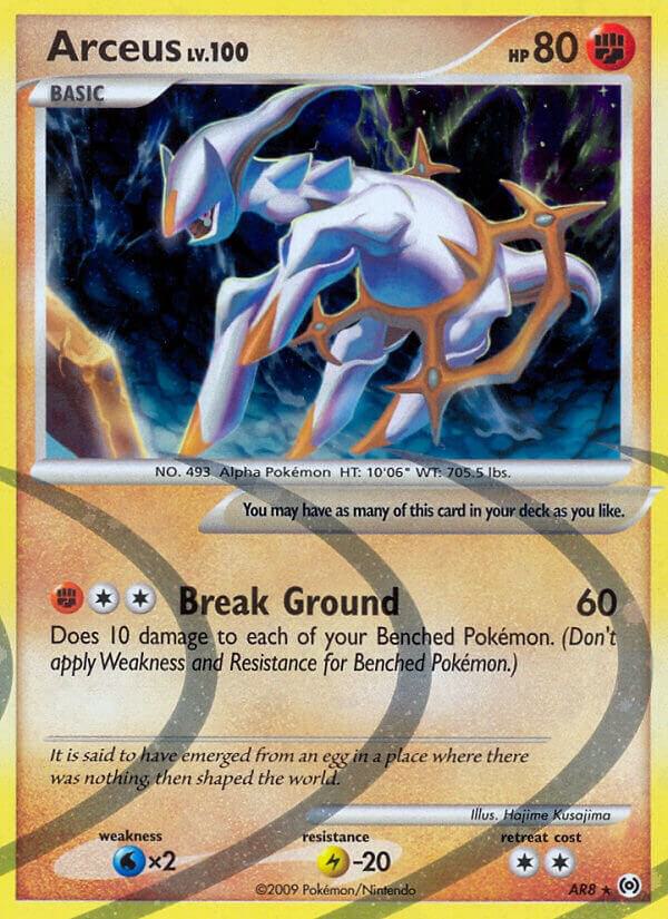 Arceus (AR8) card image