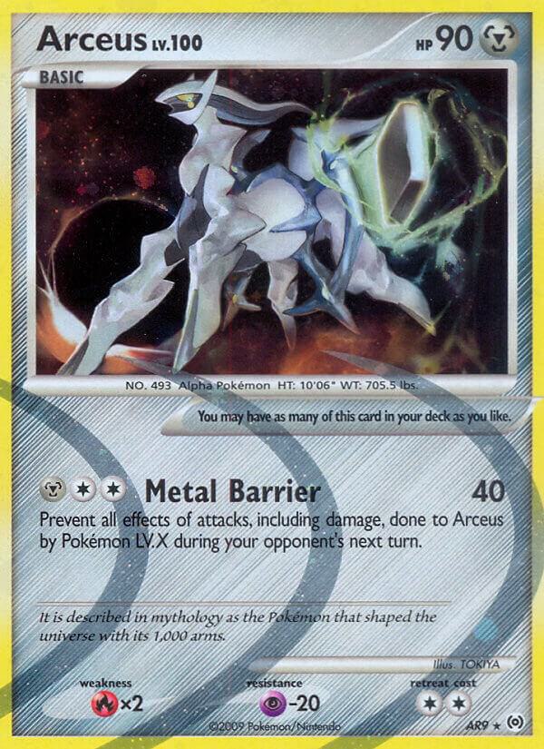 Arceus (AR9) card image