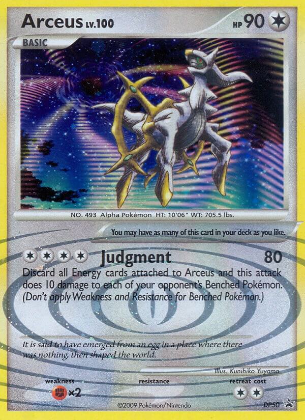Arceus - DP50 card image