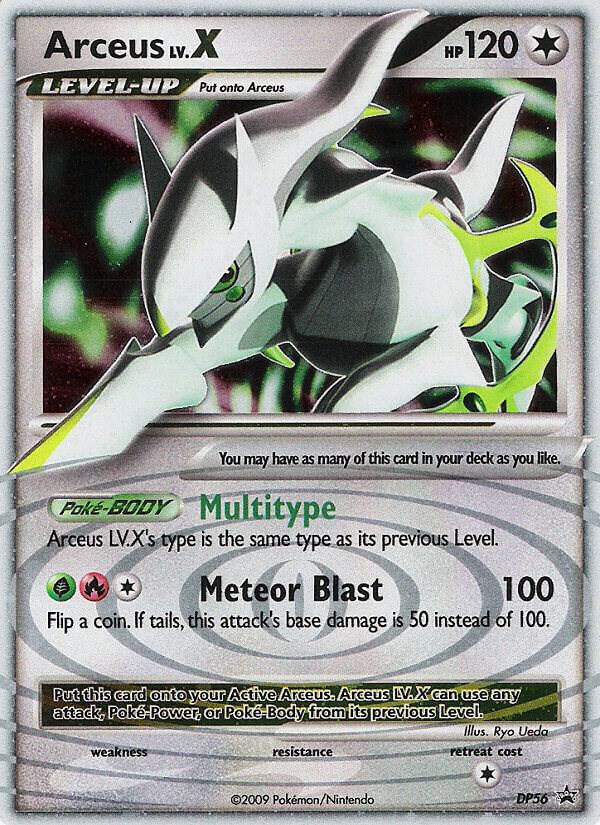 Arceus LV.X - DP56 card image