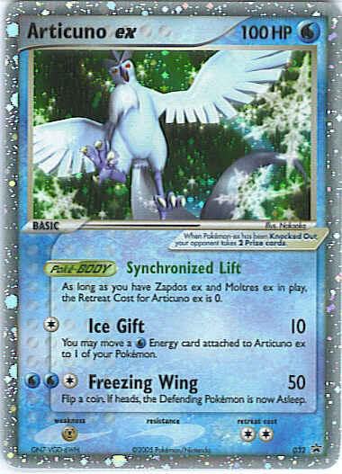 Articuno ex - 032 (EX Collector's Window Tins) card image
