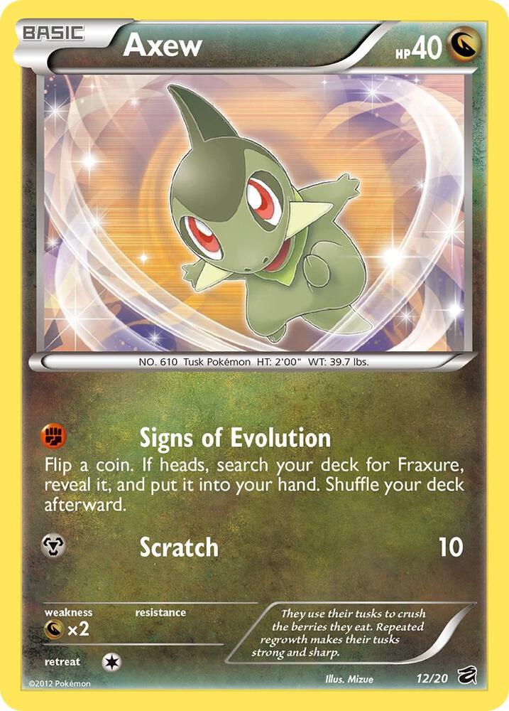 Axew (12) card image
