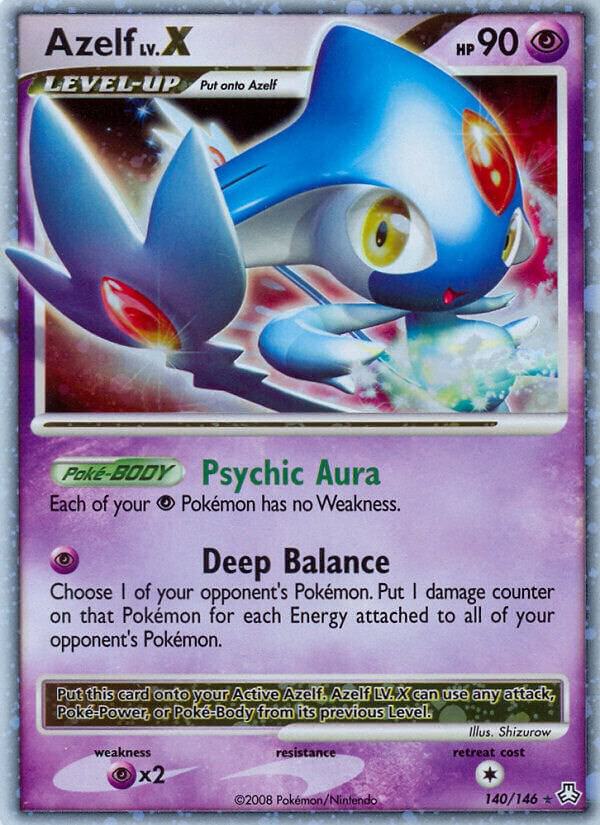 Azelf LV.X card image