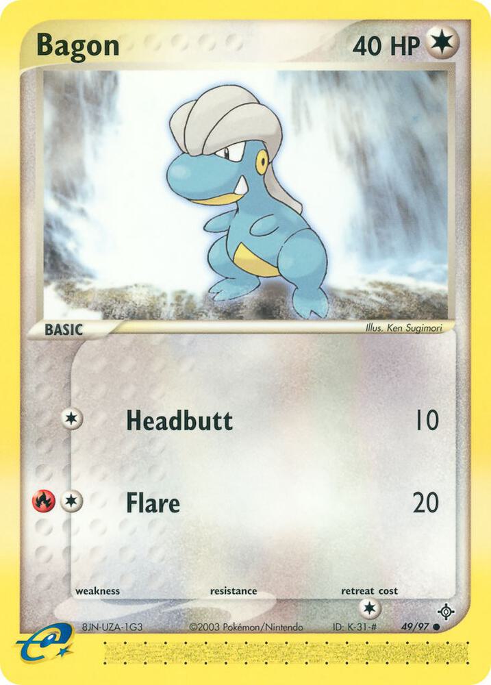 Bagon - 49/97 card image